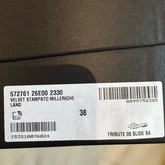 Saint Laurent Tribute Nu Pieds Suede Sandals size 38 - Picture 3 of 8